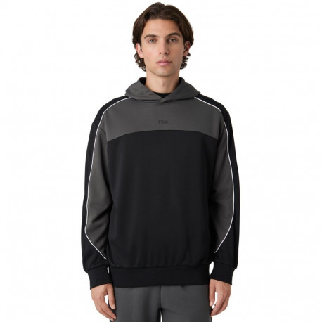 Bluza męska Fila Rivoli czarno-szara FAM1121 83033 S