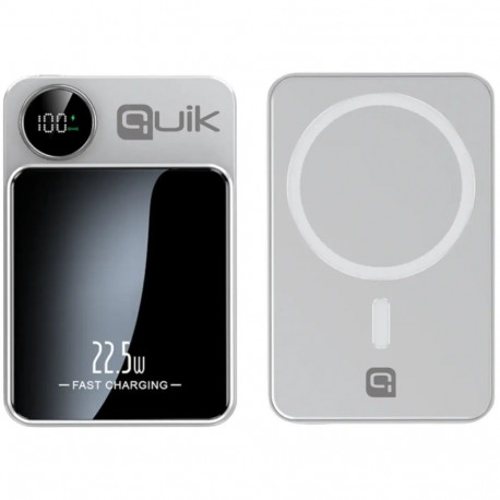 Akupank Quik 10000mAh valge