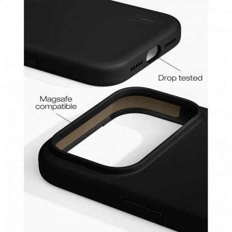 Mobiili tagakaas Ideal of Sweden iPhone 17 Pro Max Magsafe Silikoon must