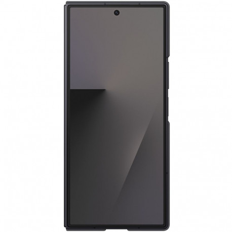 Mobiili tagakaas Samsung Galaxy Fold7, silikoon, must