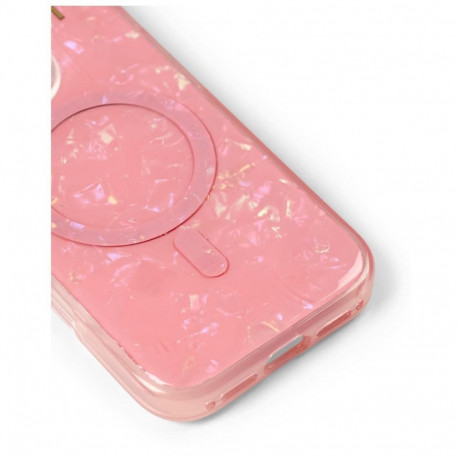 Mobiili tagakaas Ideal of Sweden iPhone 16 Pro Max, Magsafe, Pearlised Pink