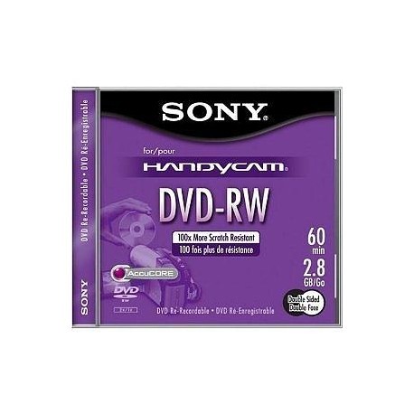 DVD-RW Sony 2,8GB Mini 60 min.