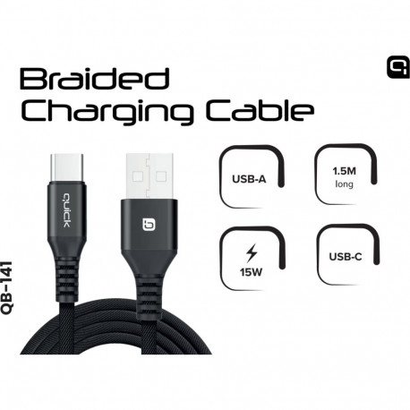 USB kaabel Quick USB to USB-С 1.5m