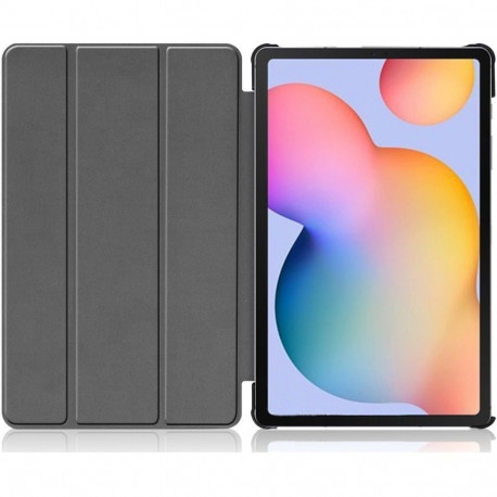 Tahvelarvuti kaaned Bizon Galaxy Tab S6 Lite 20/22/24 Croc, must