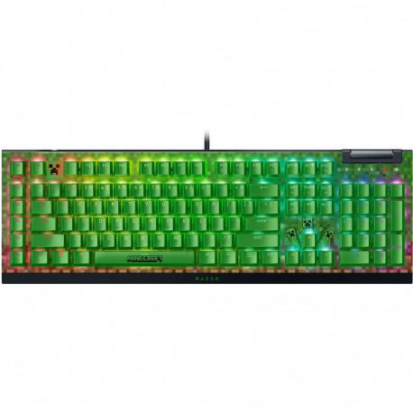 Mänguriklaviatuur Razer BlackWidow V4 X - Minecraft Ed. US