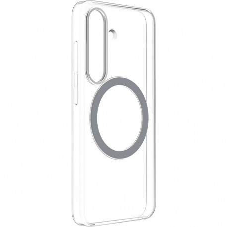 Mobiili tagakaas Samsung Galaxy S25 Magnet, läbipaistev