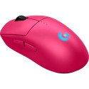 Mängurihiir Logitech PRO 2 LIGHTSPEED, magenta