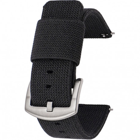 Kellarihm Trendybay Universaalne 18mm, nailon, must