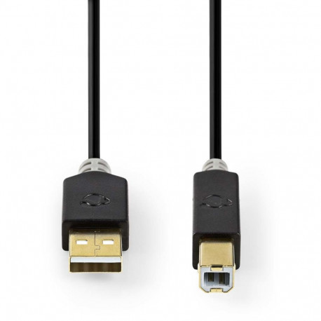 USB kaabel Nedis USB-A - USB-B 1m