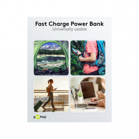 Akupank GOOBAY Fast Charge 10000 mAh