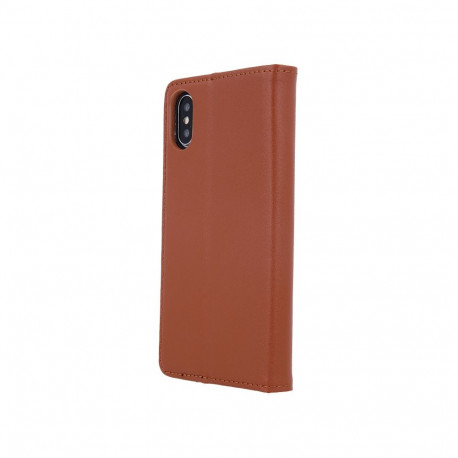 Kaardivahega mobiiliümbris Setty iPhone 16 Pro Max Wallet Smart Pro nahk, pruun