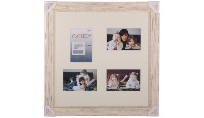 Pildiraam Retro Gallery 40x40, hall (VI2515)