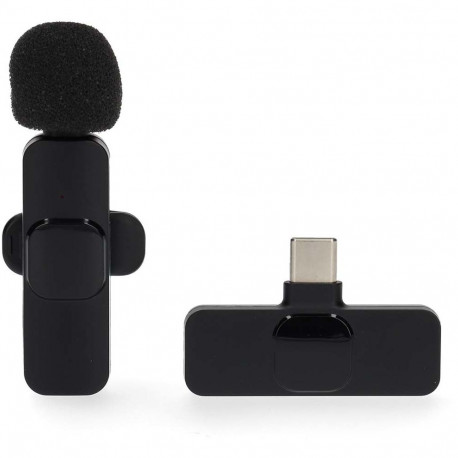 Mikrofon Nedis MICW110BK, USB-C, juhtmevaba