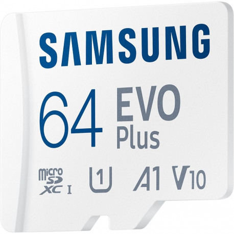 Mälukaart Samsung 64GB EVO Plus microSD+adapter