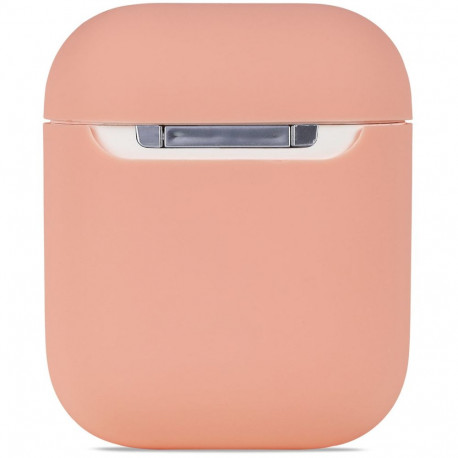 Airpods laadimiskarbiümbris Holdit 1/2 gen, silikoon, Pink Peach