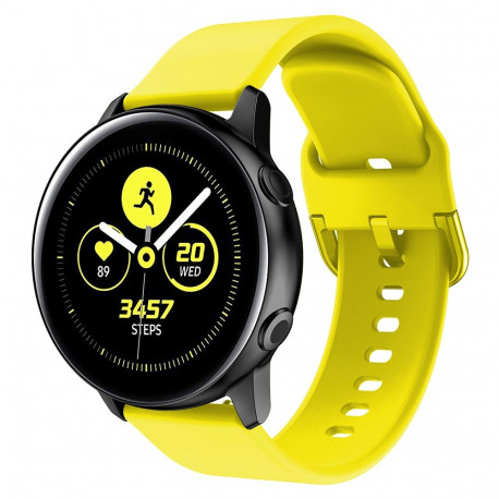 Kellarihm Trendybay Universaalne 20mm, silikoon, kollane