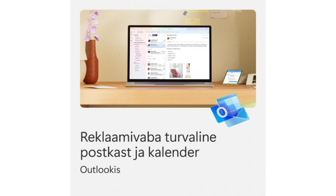 Tarkvara Microsoft 365 Personal, 1 aasta