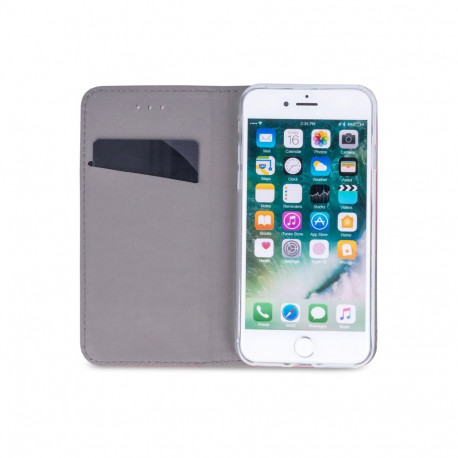 Kaardivahega mobiiliümbris Setty Redmi Note 12 Pro+ Wallet Smart Magnet, kuldne