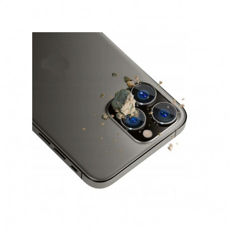 Kaamera kaitseklaas 3MK iPhone 15 Pro Max Lens Pro, grafiit