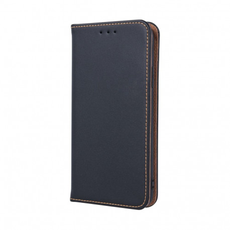 Kaardivahega mobiiliümbris Setty Redmi 12C Wallet Smart Pro, nahk, must