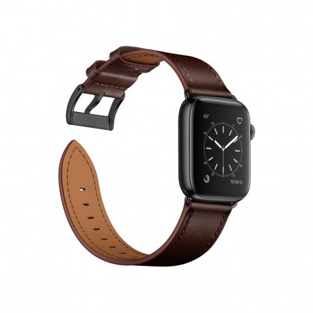 Kellarihm Trendybay Apple Watch 44/45/46/49mm nahk pruun