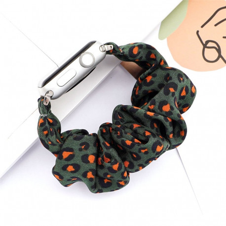 Kellarihm Trendybay Apple Watch 38/40/41/42mm, riidest, must/punane