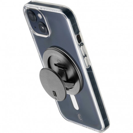 Hoidja Cellular Line Ring Stand Mag, ringiga, MagSafe, must