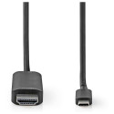 USB kaabel Nedis USB-C - HDMI, 2m