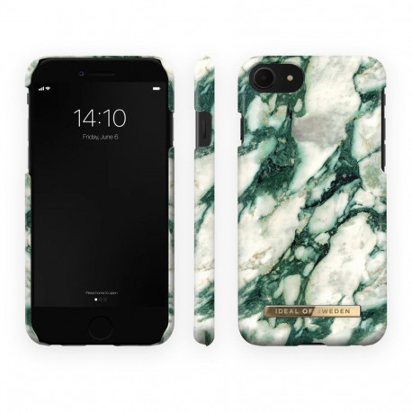 Mobiili tagakaas Ideal of Sweden iPhone 7/8/SE Calacatta Emerald Marble
