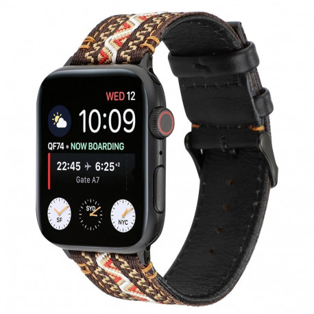Kellarihm Trendybay Apple Watch 44/45/46/49mm, etno kirju