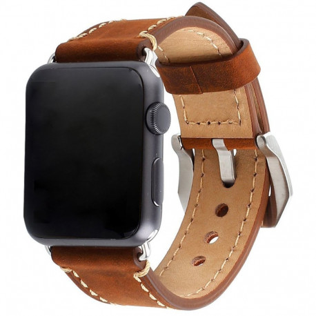Kellarihm Trendybay Apple Watch 44/45/46/49mm, pruun, nahk