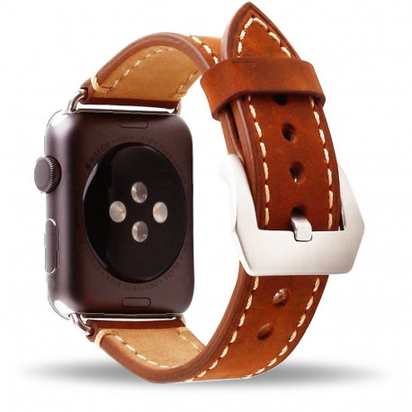 Kellarihm Trendybay Apple Watch 44/45/46/49mm, pruun, nahk