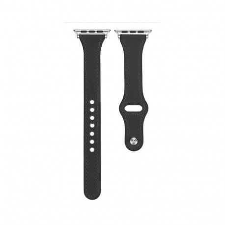 Kellarihm Trendybay Apple Watch 44/45/46/49mm, nahk must