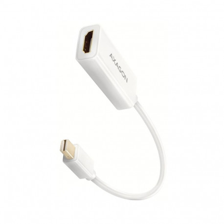 AXAGON RVDM-HI14NW Mini DisplayPort -> HDMI 1.4 adapter 4K/30Hz, white