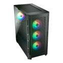 COUGAR DUOFACE PRO RGB PC Case, Mid Tower, Black
