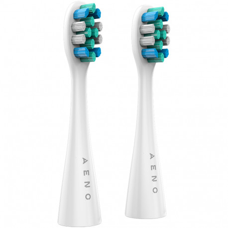 AENO Replacement Toothbrush Heads for DB1S/DB2S, White, 2 pcs