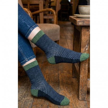 SOKISAHTEL Pierre Mantoux ALDA tumesinised siidiga sokid 444