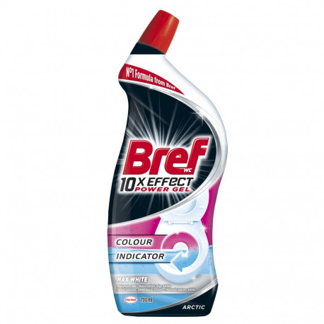 Toilet cleaner BREF 10x Effect Max White 700ml