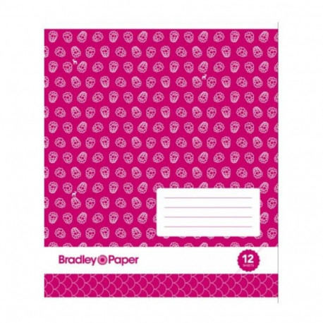 Koolivihik valge BRADLEY 12 lehte