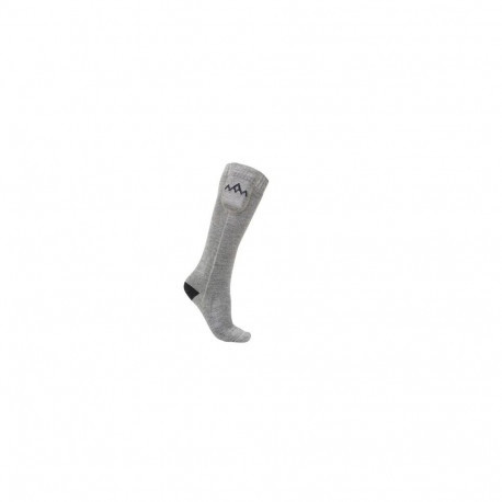 HeatX Heated Everyday Socks w/batt. V2 Grey L EU43/45