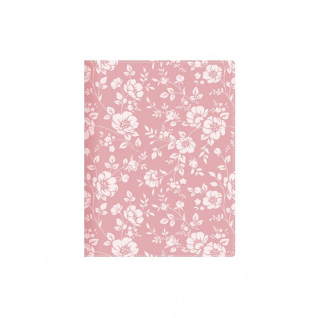 Raamatkalender Unika Trend White Flower, nädala sisu, spiraalköide, surutrükis/siiditrükis pilt kuns