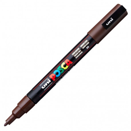 Marker UNI Posca PC3M, tumepruun 0,9-1,3mm