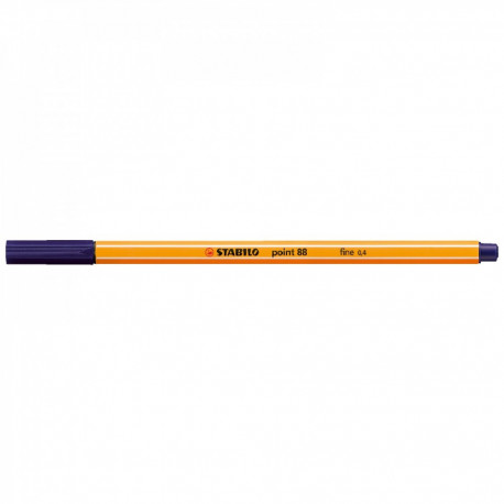 Tindipliiats Stabilo Point 88/22 fineliner 0,4mm, öösinine