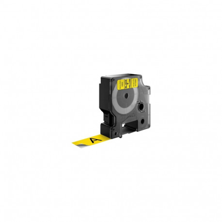 Dymo 45808 (S0720880) D1 Label Tape 19mm x 7m, Black on Yellow