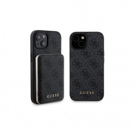 Guess GUBPM5P15S4GEMGK Rear Cover + Powerbank for Apple iPhone 15