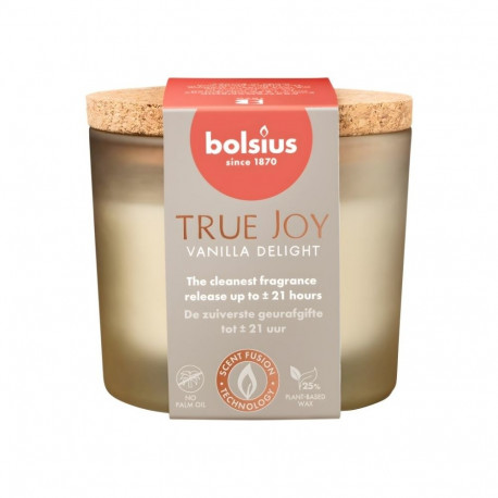 Bolsius True Joy Scented Candle 66x83mm Vanilla Delight