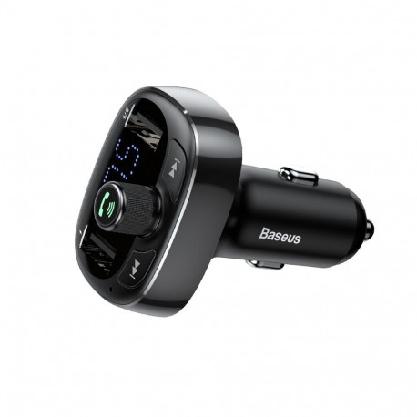 Baseus FM transmitter T-Typed 3.4A /USB Flash/Micro SD/Bluetooth