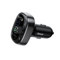 Baseus FM saatja T-Typed 3.4A /USB Flash/Micro SD/Bluetooth