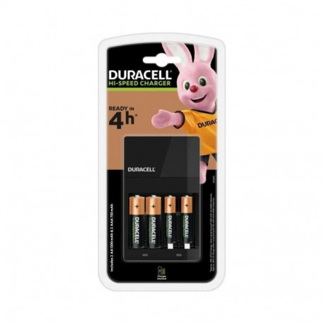 Duracell CEF14 Battery Charger For 2 x AA / 2 x AAA / with 2 x AA 1300 mAh / 2 x AAA 750 mA Batterie