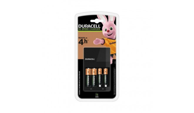 Duracell CEF14 Battery Charger For 2 x AA / 2 x AAA / with 2 x AA 1300 mAh / 2 x AAA 750 mA Batterie
